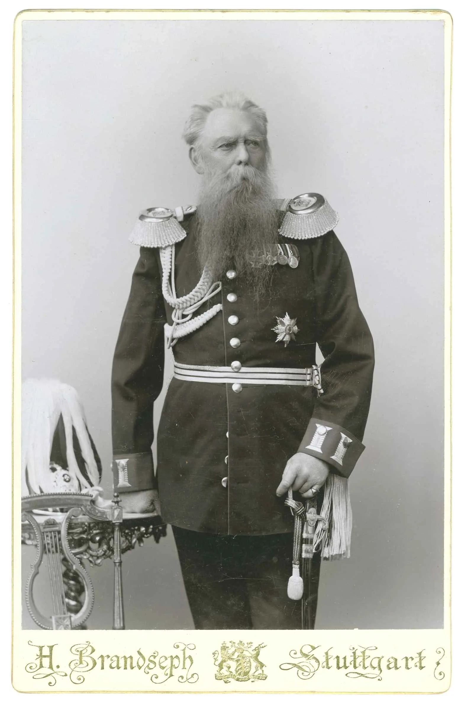 Porträt von Friedrich zu Hohenlohe-Öhringen (1812–1892) – Gedenkseite