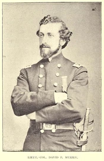 Porträt von David P. Muzzey (1838–1910) – Gedenkseite