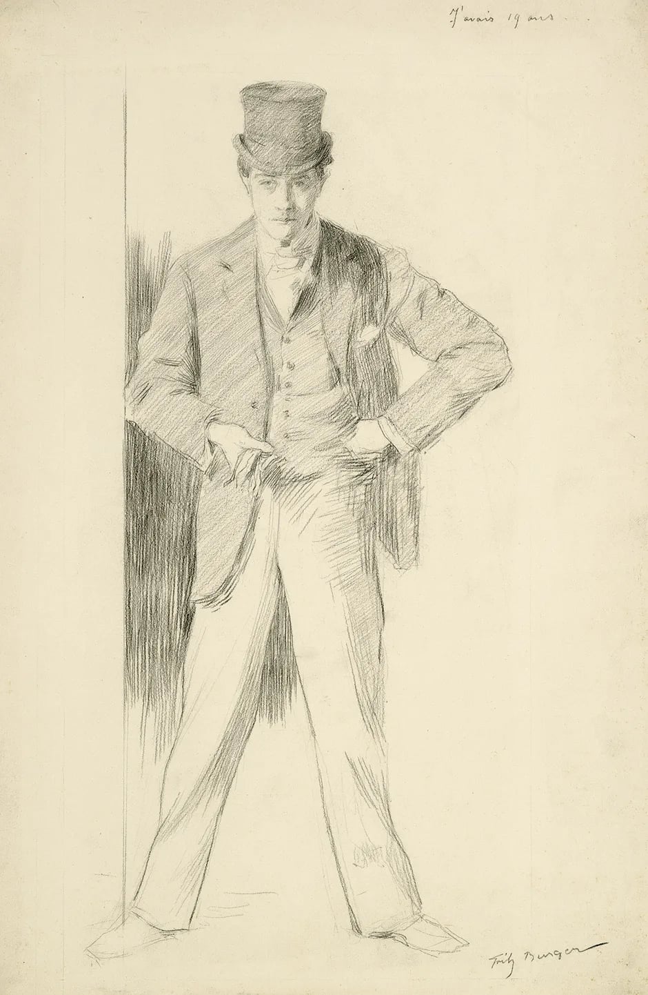 Portrait of Fritz Burger (1877–1916) – memorial page
