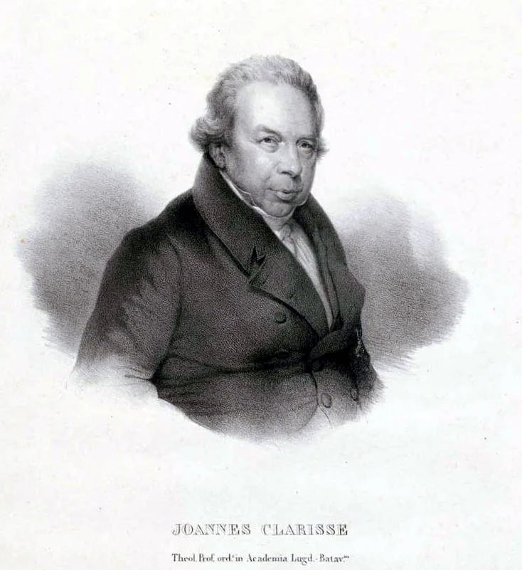 Portrait of Johann Clarisse (1770–1846) – memorial page