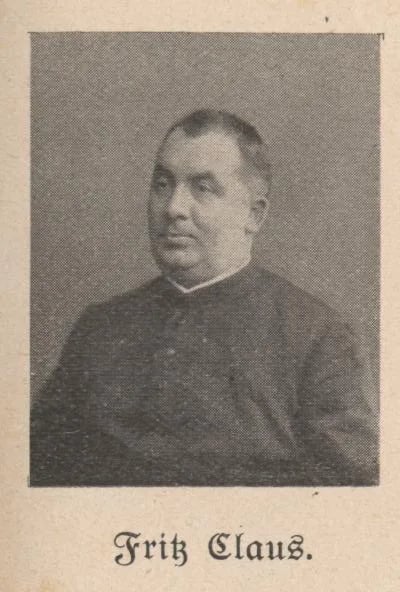 Portrait of Fritz Claus (1853–1923) – memorial page