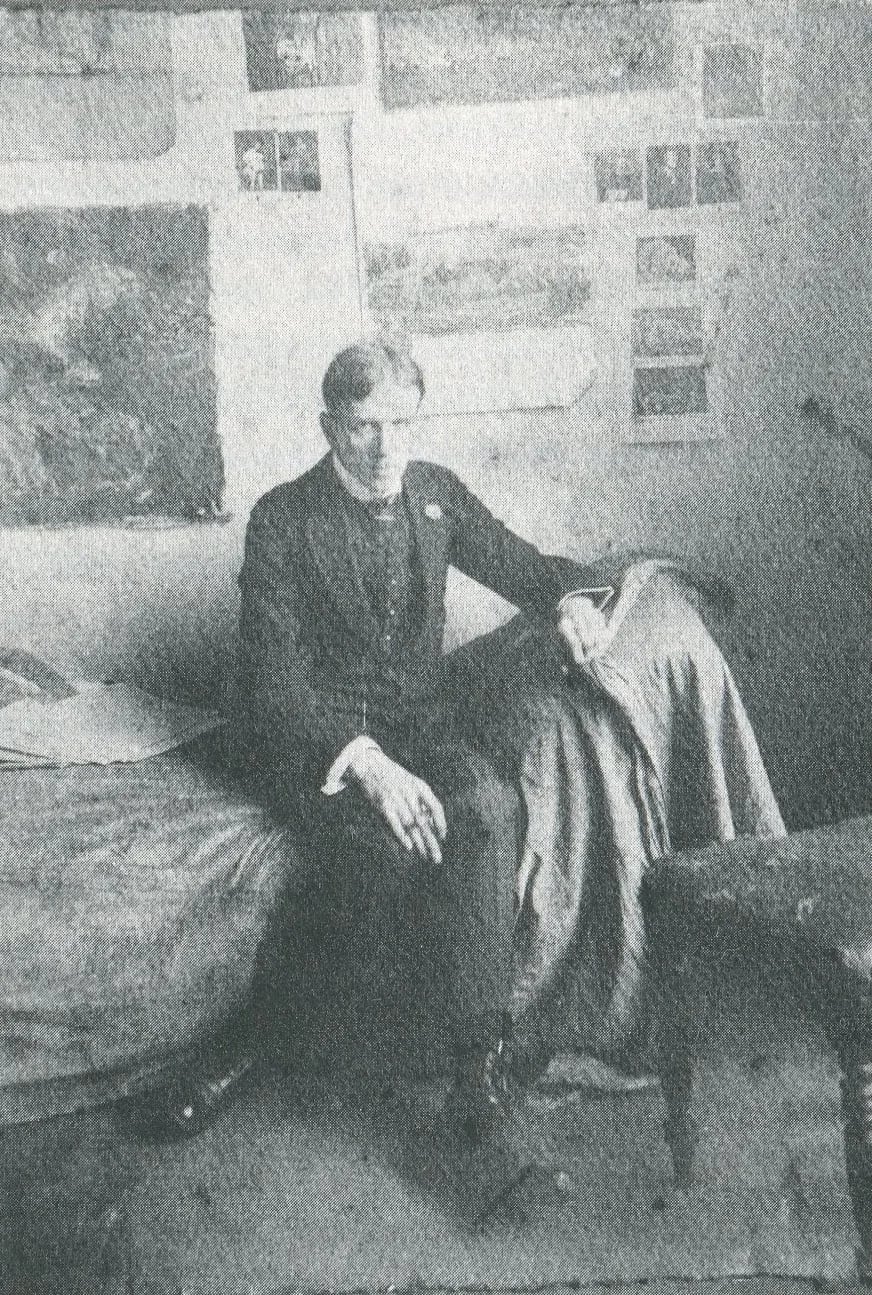 Porträt von Fritz Friedrichs (1882–1928) – Gedenkseite