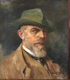 Porträt von Fritz Greve (1863–1931) – Gedenkseite