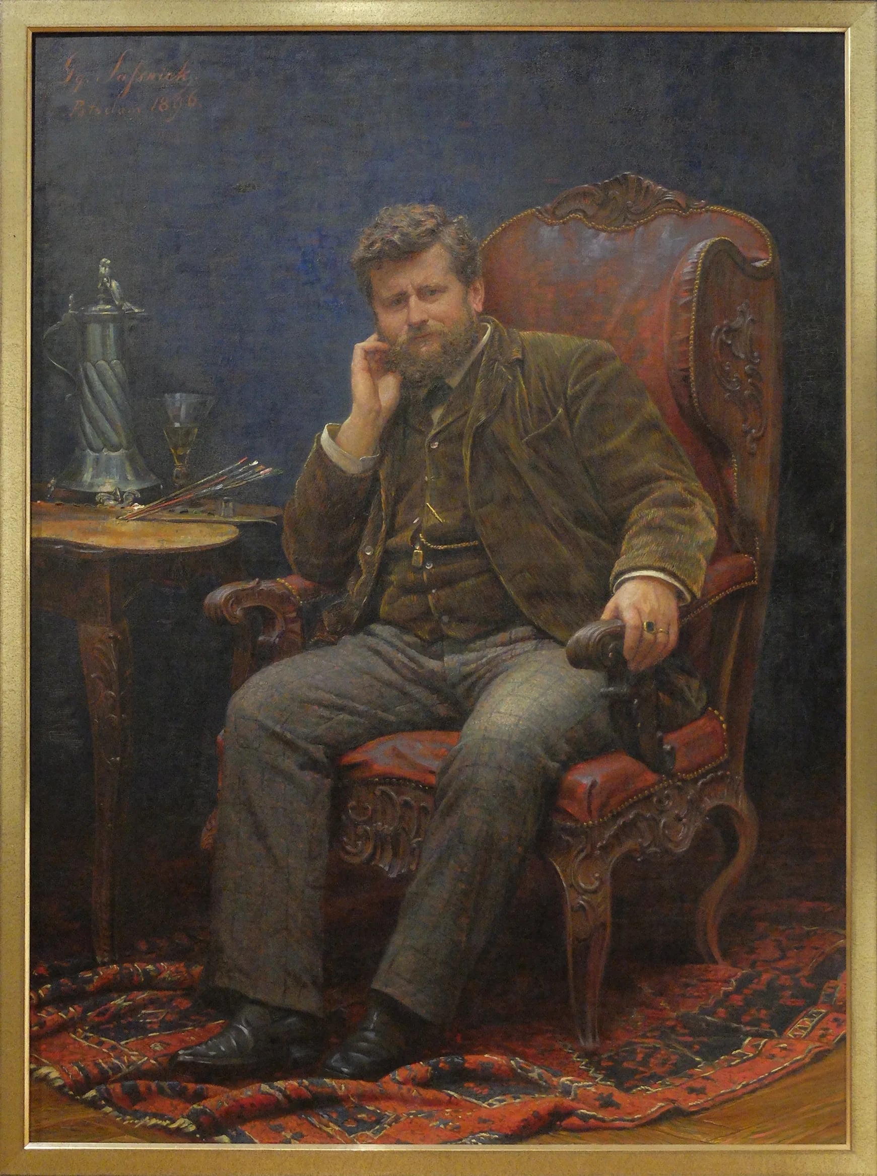 Portrait of Fritz Rumpf (1856–1927) – memorial page