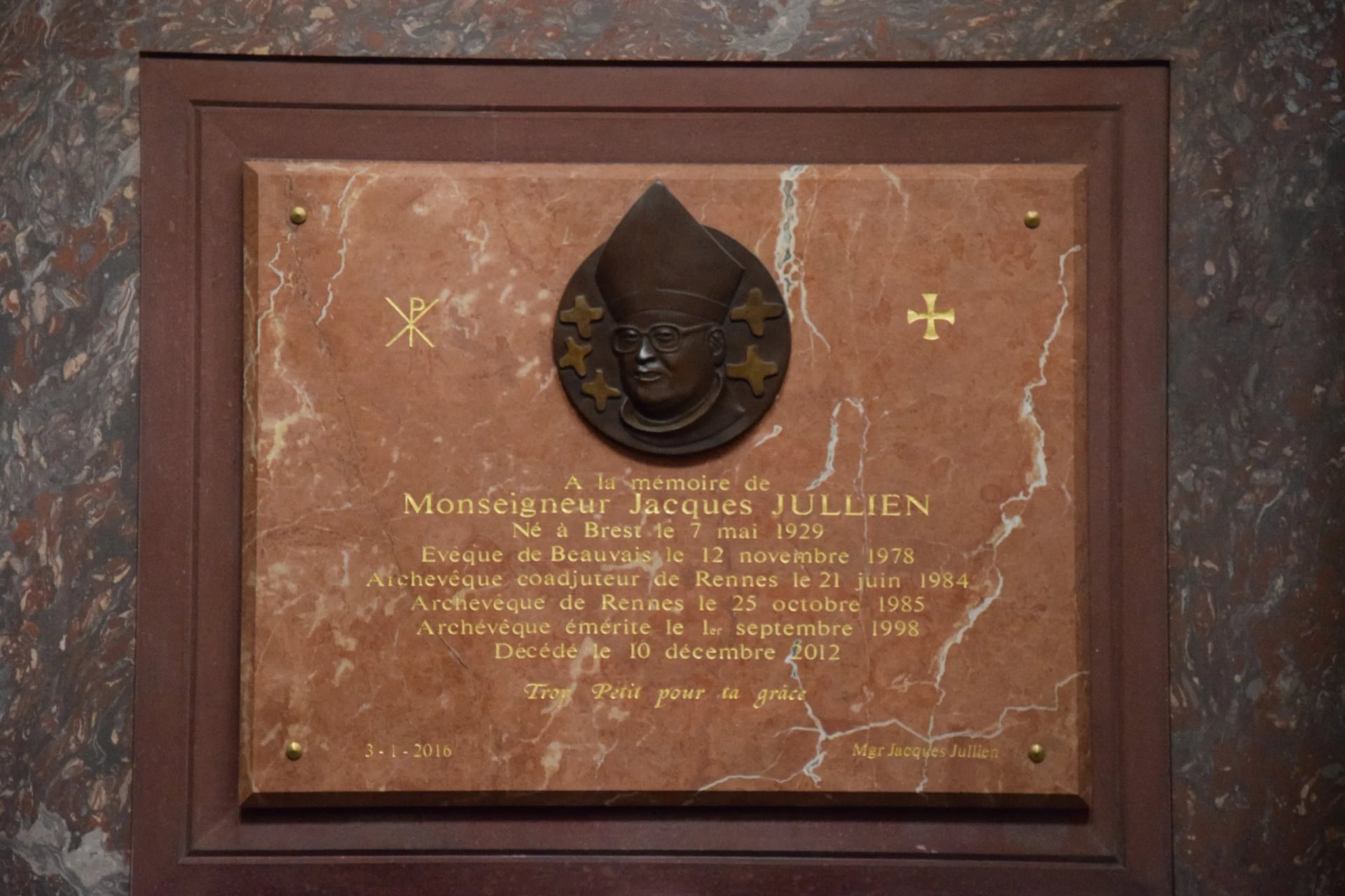 Porträt von Jacques Jullien (1929–2012) – Gedenkseite