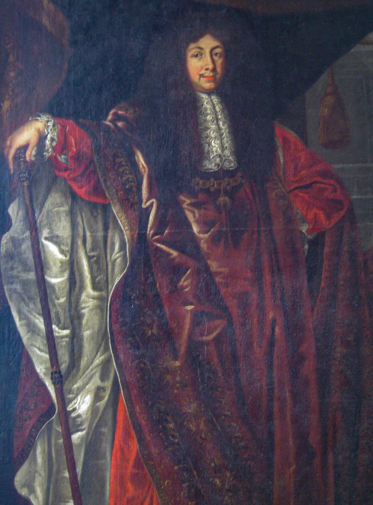 Porträt von Karl Ernst von Waldstein (1661–1713) – Gedenkseite