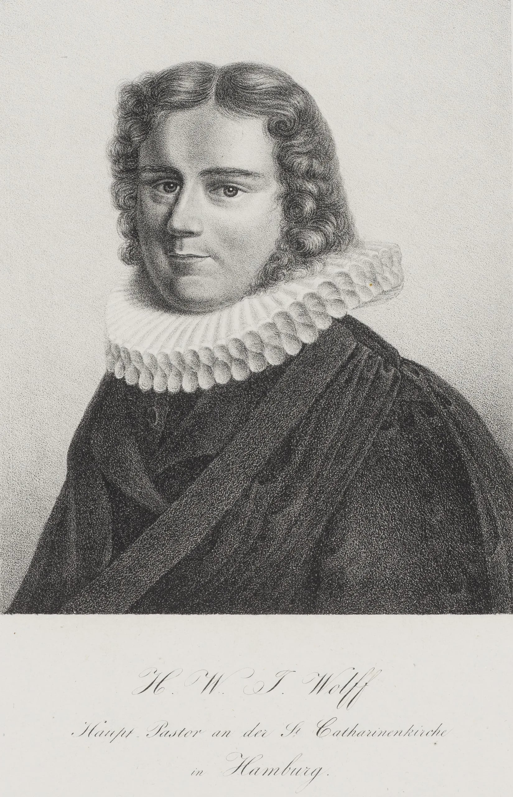 Porträt von Heinrich Wilhelm Justus Wolff (1789–1880) – Gedenkseite