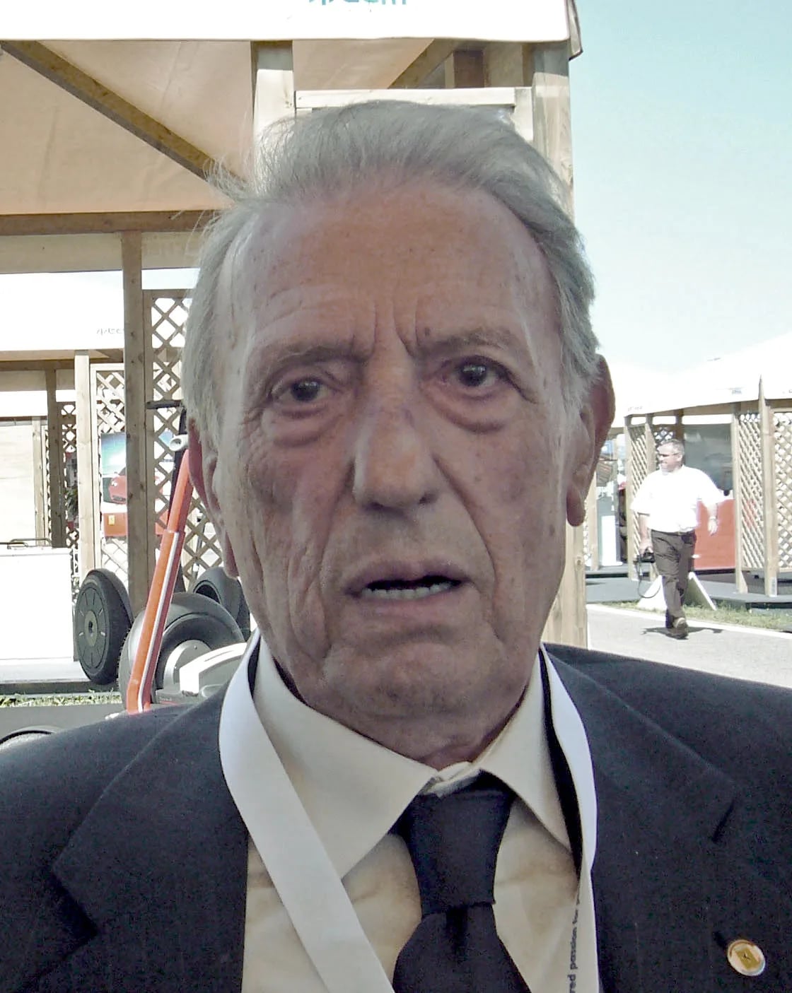 Porträt von Sergio Scaglietti (1920–2011) – Gedenkseite