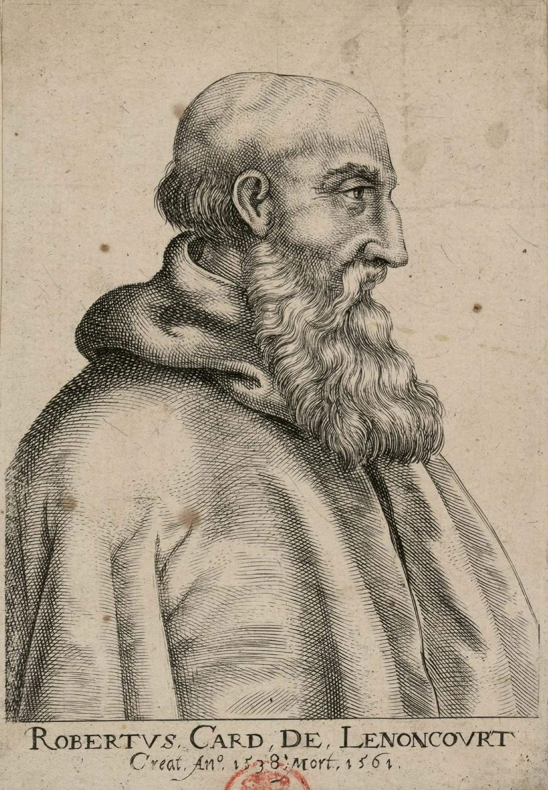 Portrait of Robert II. de Lénoncourt (1510–1561) – memorial page