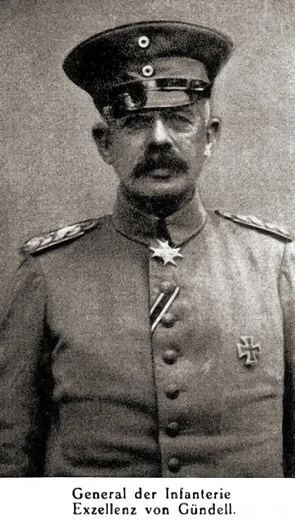 Portrait of Erich von Gündell (1854–1924) – memorial page
