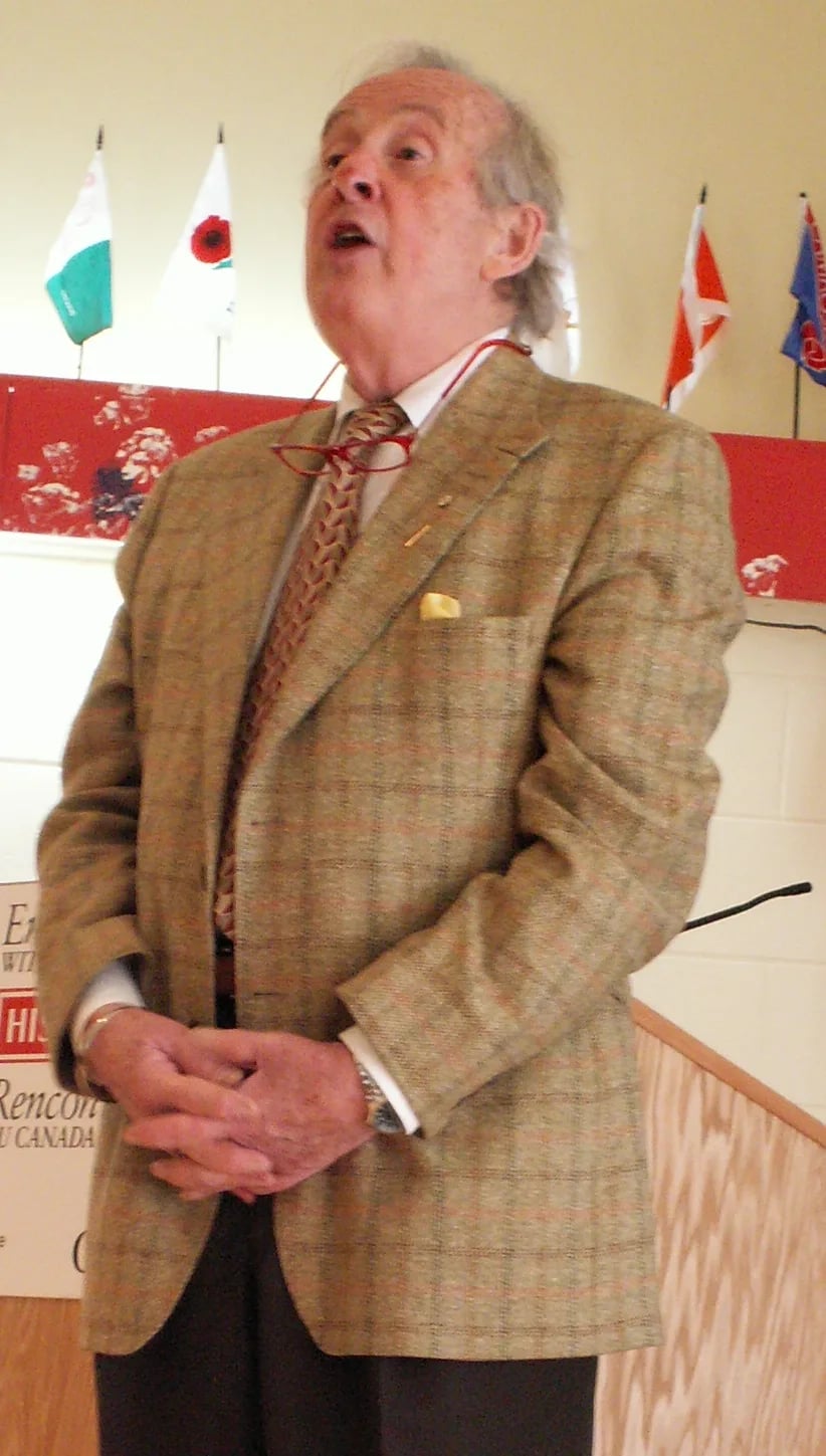 Portrait of Laurier LaPierre (1929–2012) – memorial page