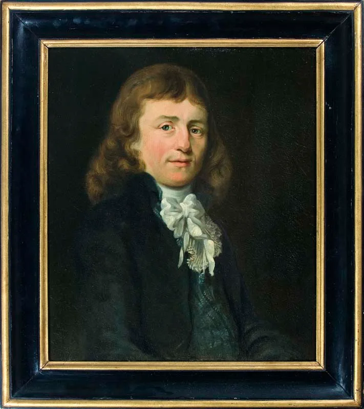 Porträt von Frans Julius Johan van Eysinga (1752–1828) – Gedenkseite
