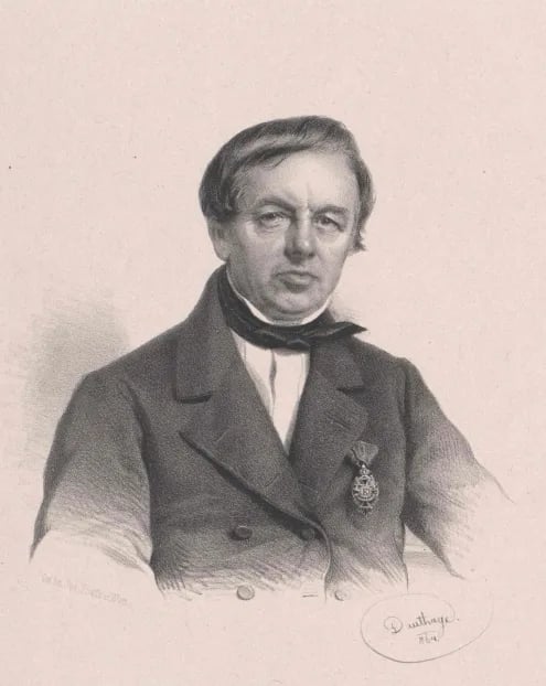 Porträt von Franz Liebieg (1827–1886) – Gedenkseite