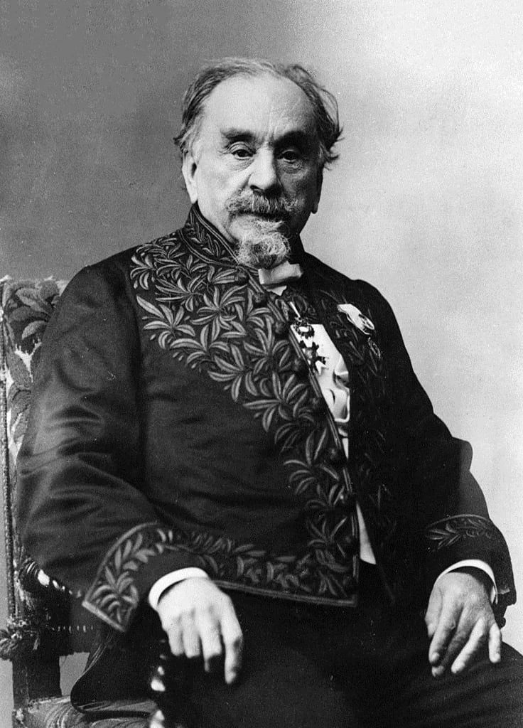 Porträt von Félix Joseph Henri de Lacaze-Duthiers (1821–1901) – Gedenkseite