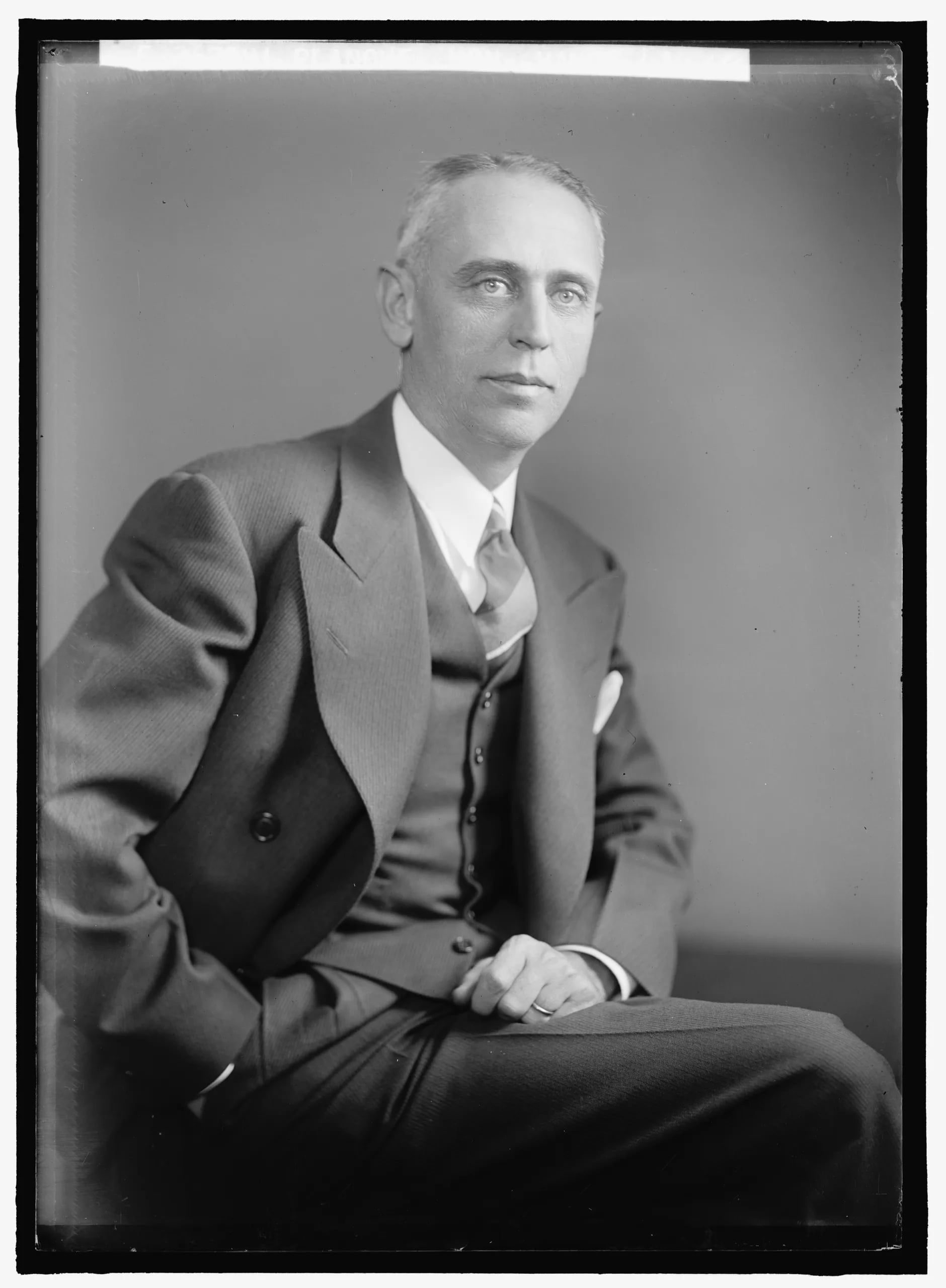 Porträt von Vance Plauche (1897–1976) – Gedenkseite