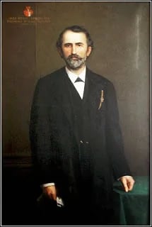 Porträt von Adolf Streer von Streeruwitz (1828–1890) – Gedenkseite