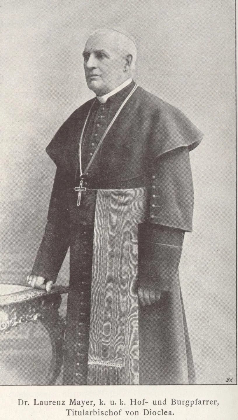 Porträt von Laurenz Mayer (1828–1912) – Gedenkseite