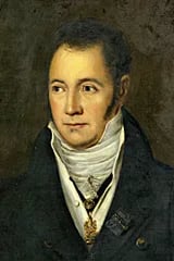 Porträt von Wilhelm Maximilian Rabe von Pappenheim (1764–1815) – Gedenkseite