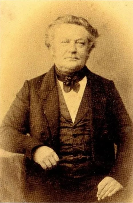 Porträt von Konrad Bargum (1802–1866) – Gedenkseite