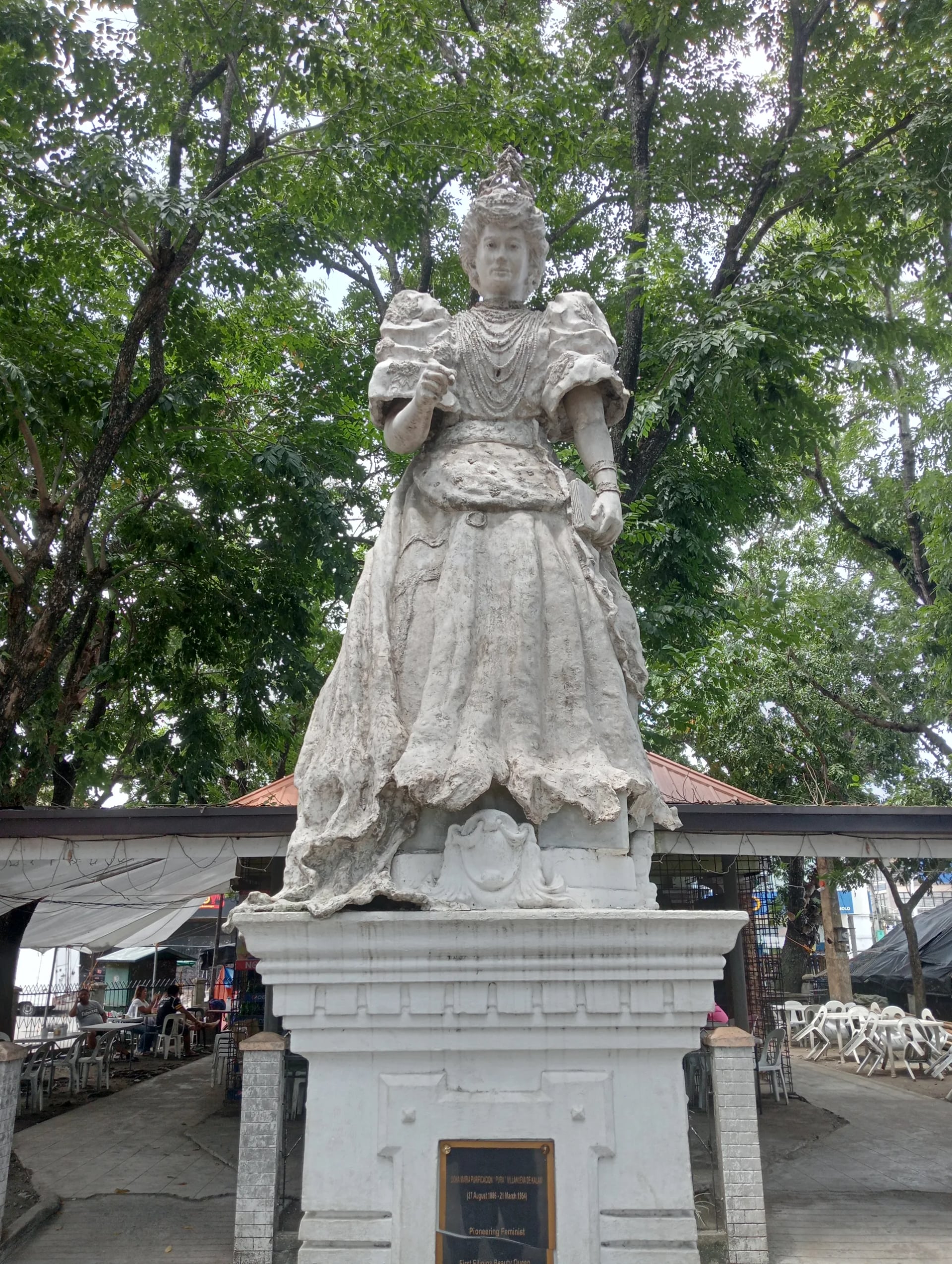 Porträt von Pura Villanueva Kalaw (1886–1954) – Gedenkseite