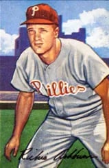 Portrait of Richie Ashburn (1927–1997) – memorial page