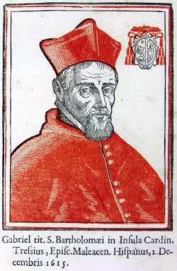 Porträt von Gabriel Trejo Paniagua (1562–1630) – Gedenkseite