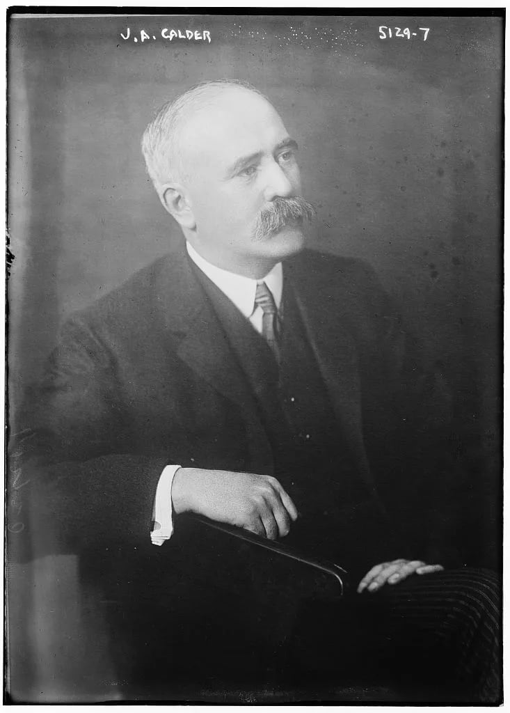 Portrait of James Alexander Calder (1868–1956) – memorial page