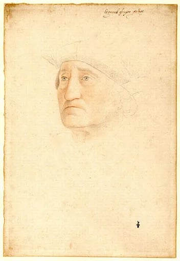 Porträt von Galiot de Genouillac (1465–1546) – Gedenkseite