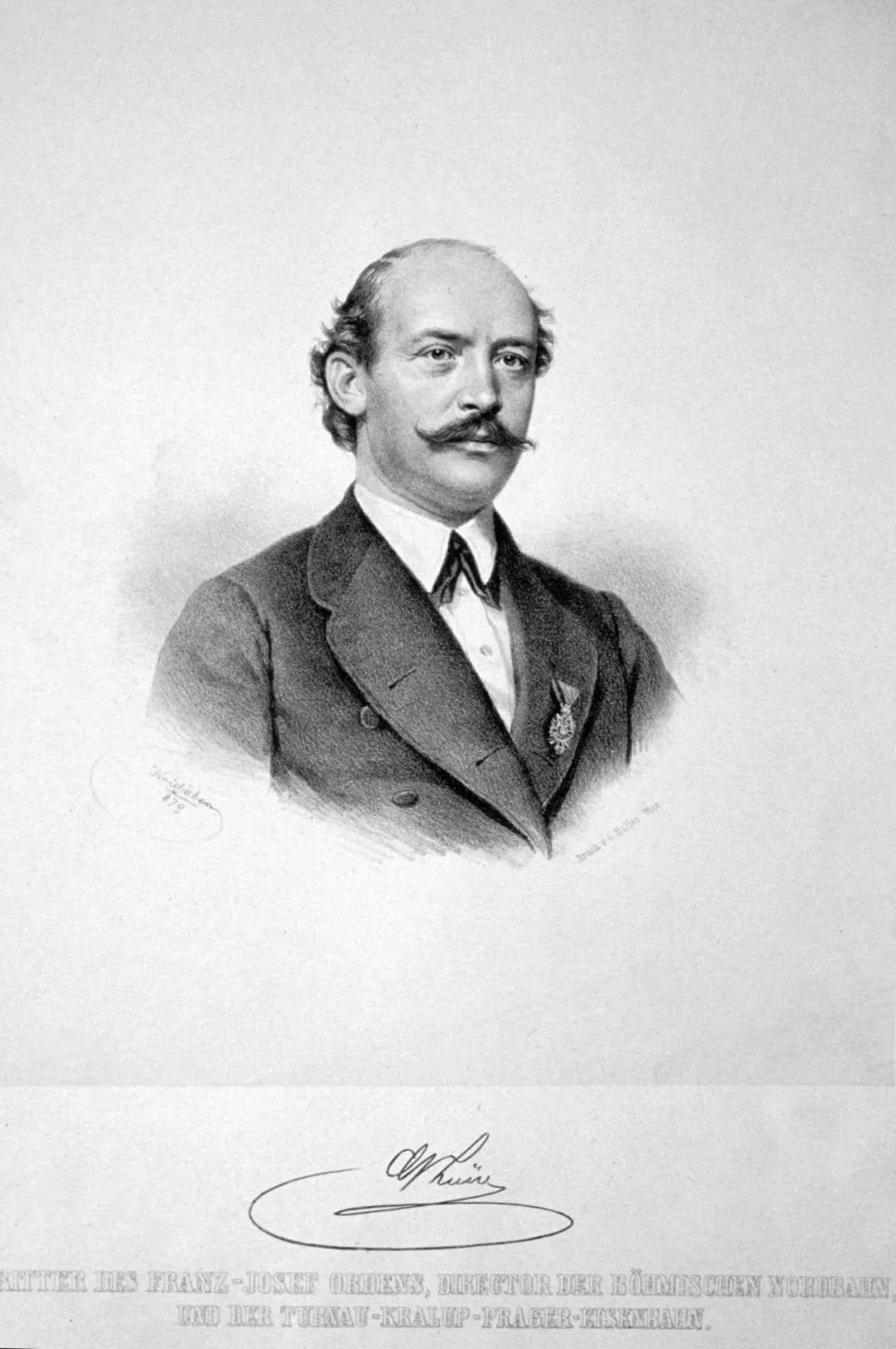Porträt von Georg Löw (1830–1887) – Gedenkseite