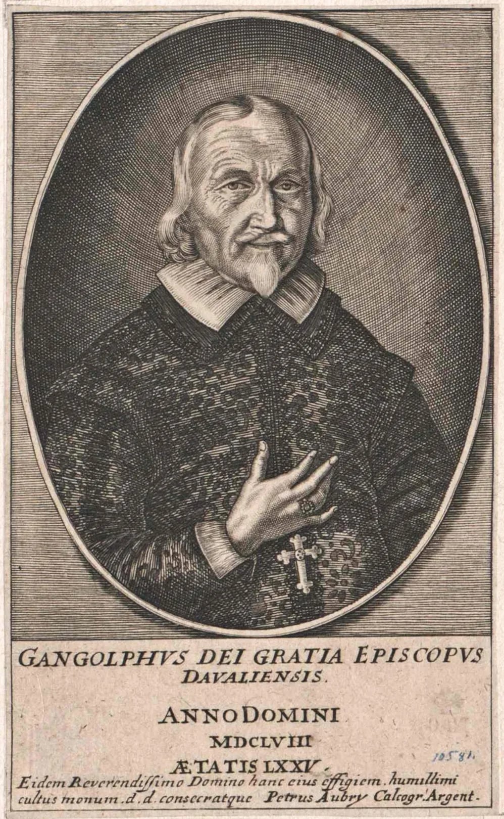 Portrait of Gangolf Ralinger (1587–1663) – memorial page