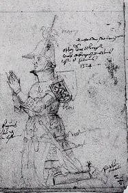 Porträt von Otto IV. (1248–1303) – Gedenkseite