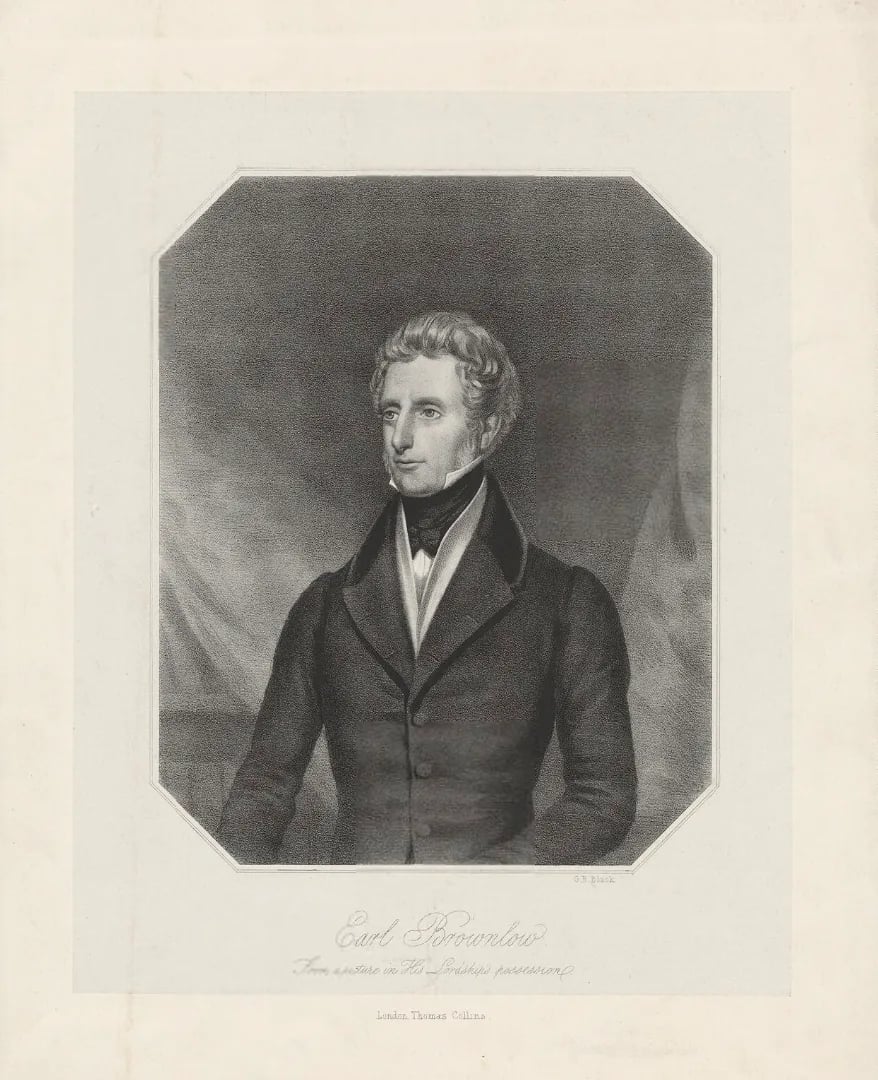 Portrait of John Cust, 1st Earl Brownlow (1779–1853) – memorial page