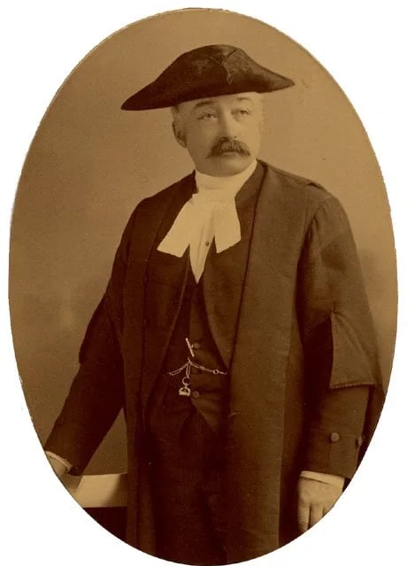 Porträt von Charles Peers Davidson (1841–1929) – Gedenkseite