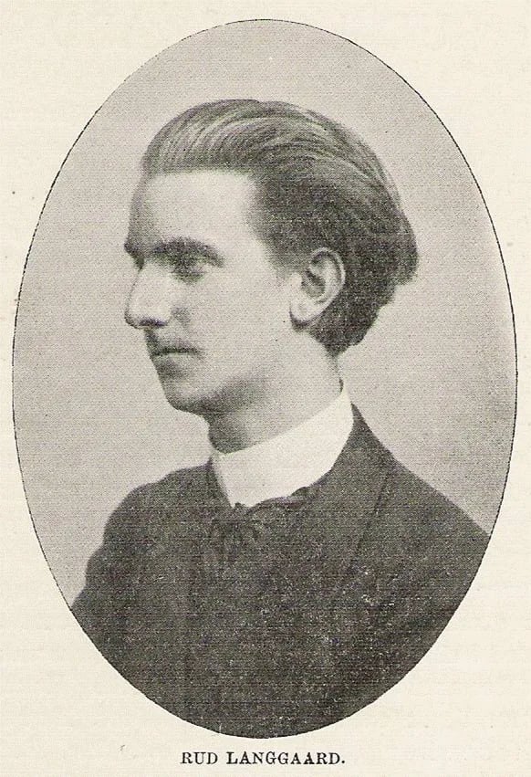 Porträt von Rued Langgaard (1893–1952) – Gedenkseite