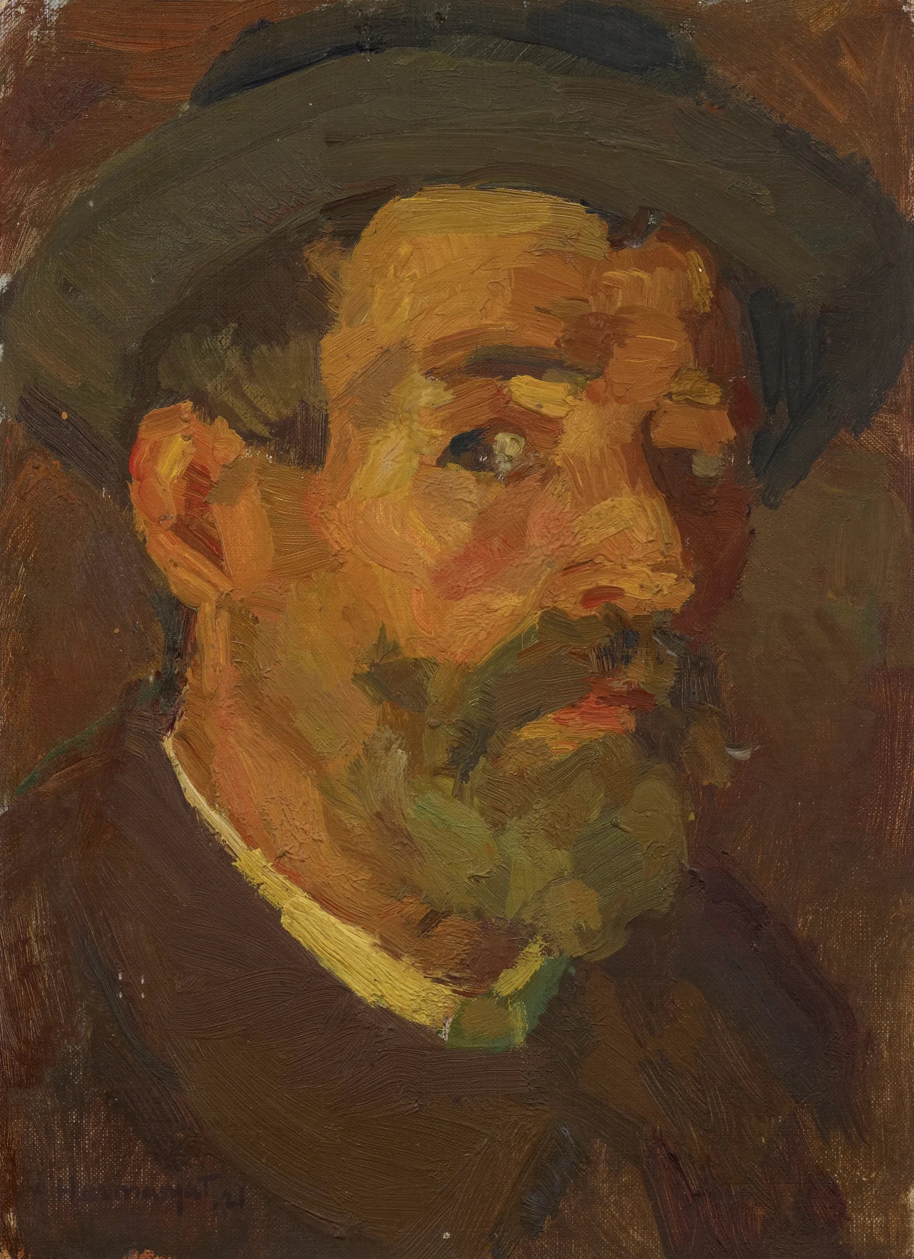 Porträt von Abraham Hermanjat (1862–1932) – Gedenkseite