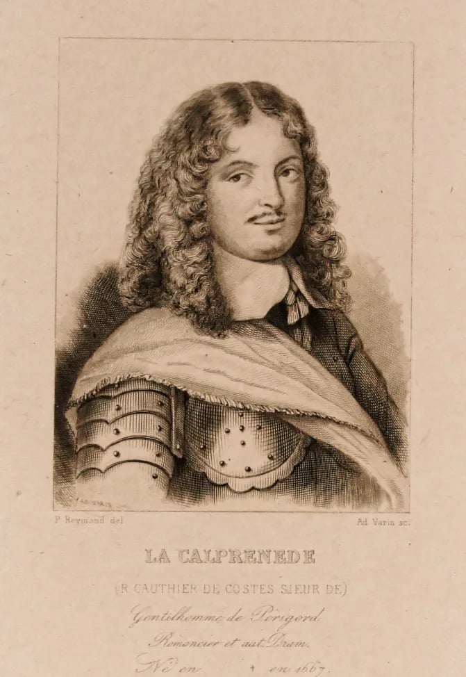 Portrait of Gautier de Costes de La Calprenède (1609–1663) – memorial page