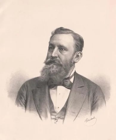 Porträt von Josef Meindl (1841–1899) – Gedenkseite