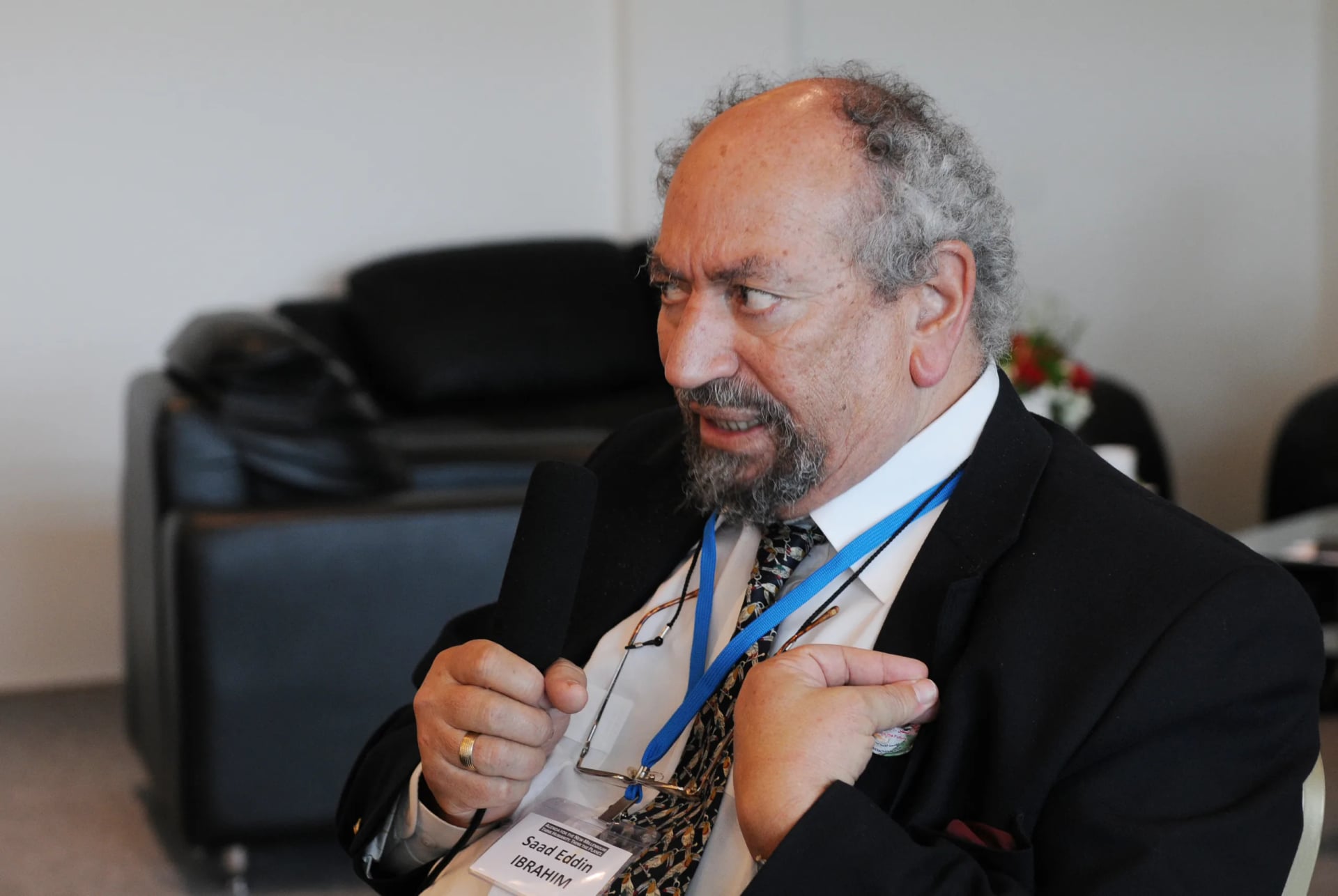 Portrait of Saad Eddin Ibrahim (1938–2023) – memorial page
