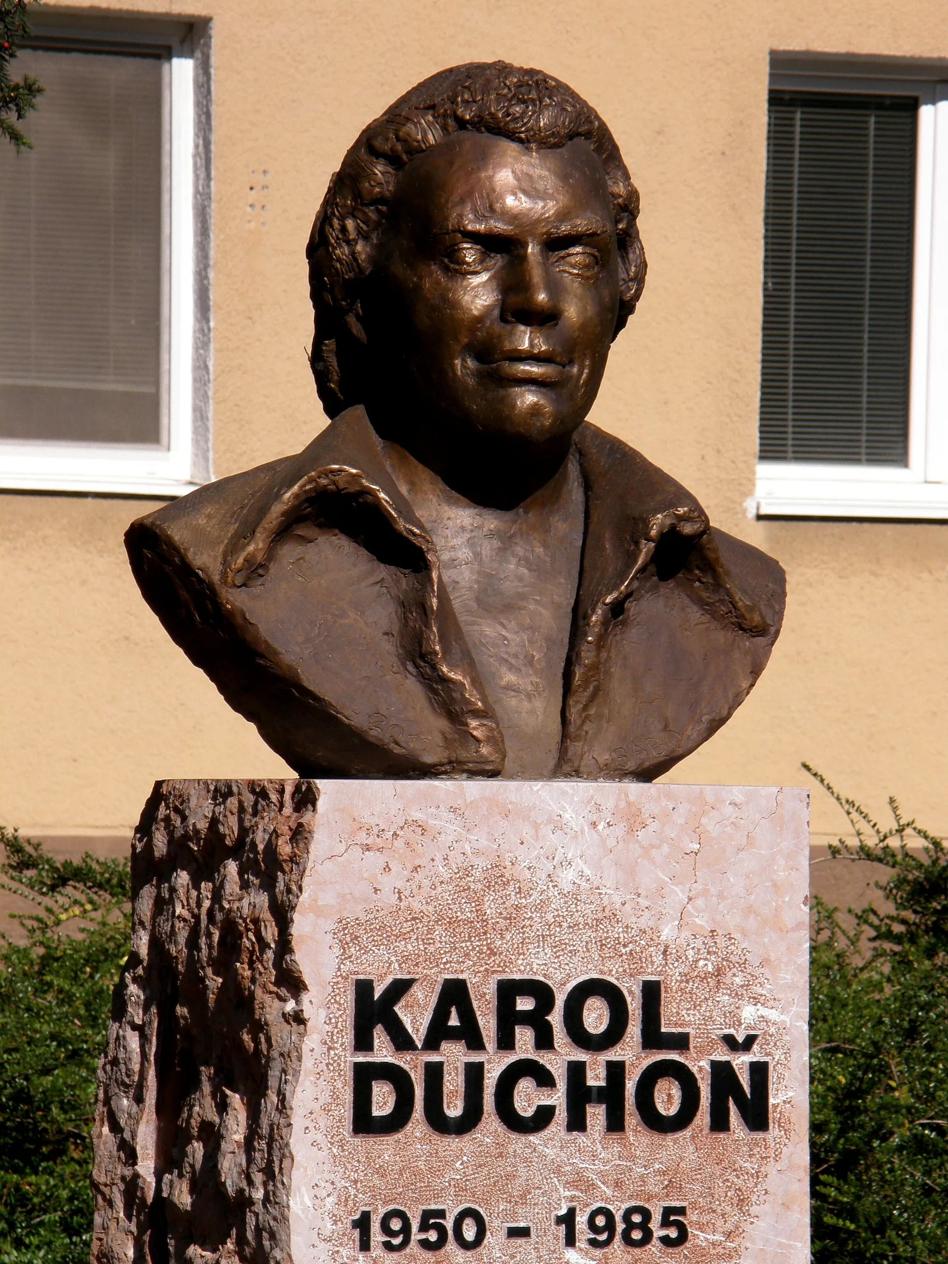 Portrait of Karol Duchoň (1950–1985) – memorial page