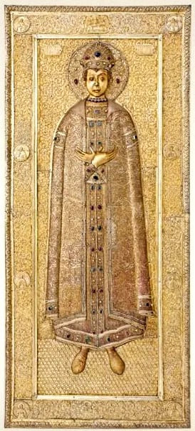 Porträt von Dmitri Iwanowitsch (1582–1591) – Gedenkseite