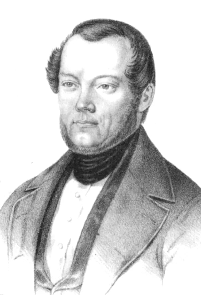 Porträt von Karl Junghanns (1797–1886) – Gedenkseite