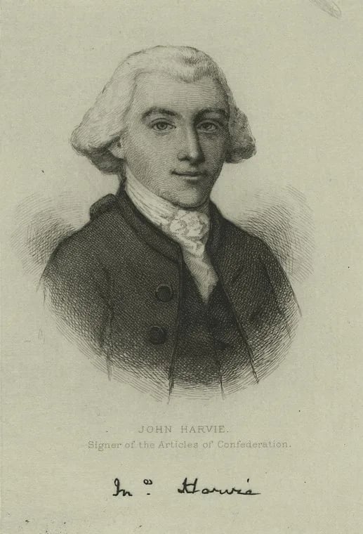 Portrait of John Harvie (1742–1807) – memorial page