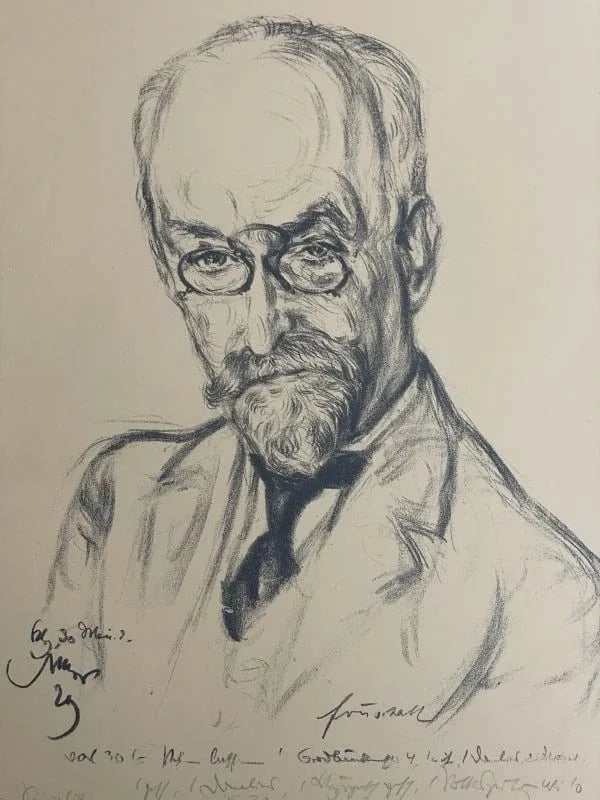 Porträt von Alfred Gottschalk (1863–1942) – Gedenkseite
