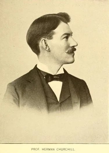 Portrait of Herman Churchill (1869–1941) – memorial page