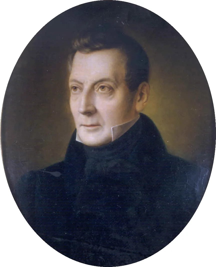 Porträt von Georg Brentano (1775–1851) – Gedenkseite