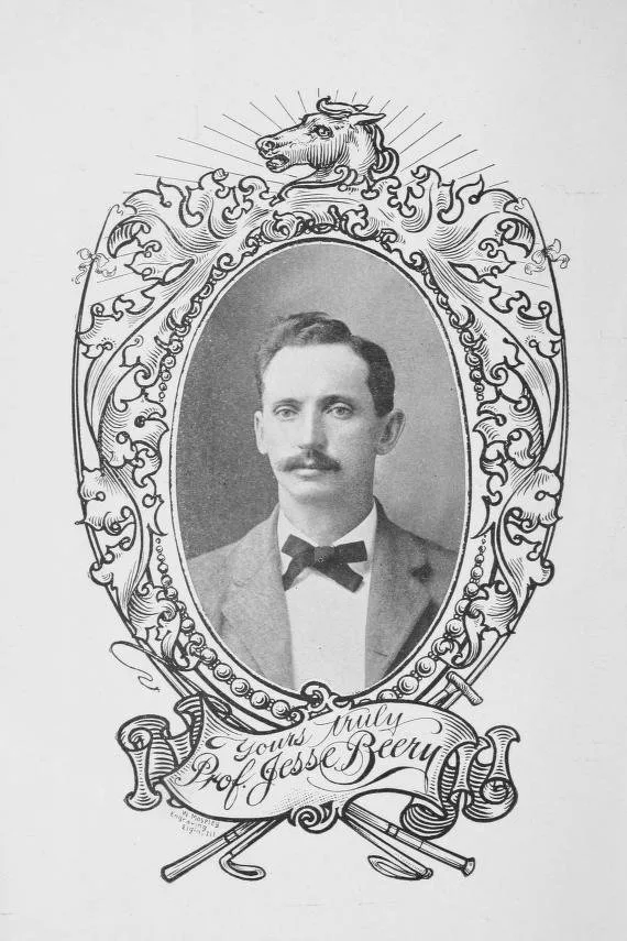 Porträt von Jesse Beery (1861–1945) – Gedenkseite
