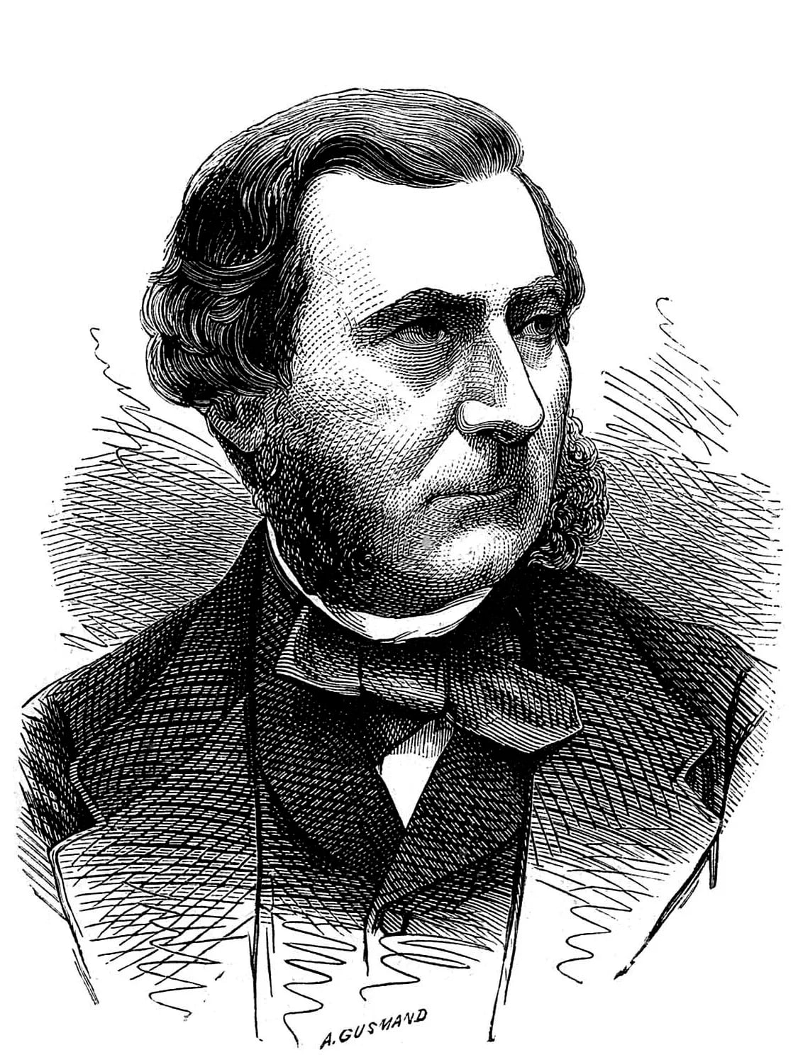Porträt von Louis Bignon (1816–1906) – Gedenkseite