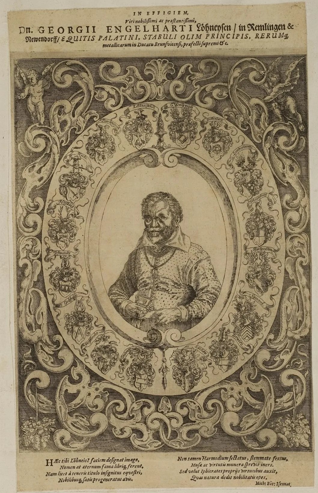 Portrait of Georg Engelhard von Löhneysen (1552–1622) – memorial page