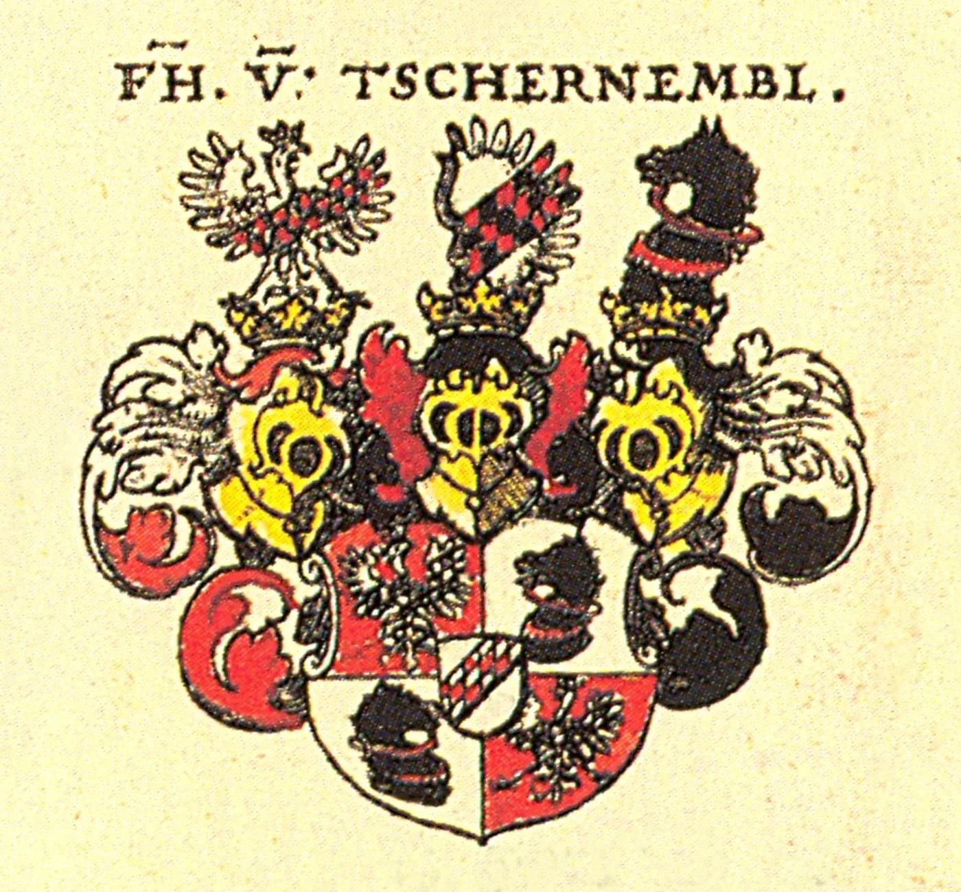 Porträt von Georg Erasmus von Tschernembl (1567–1626) – Gedenkseite
