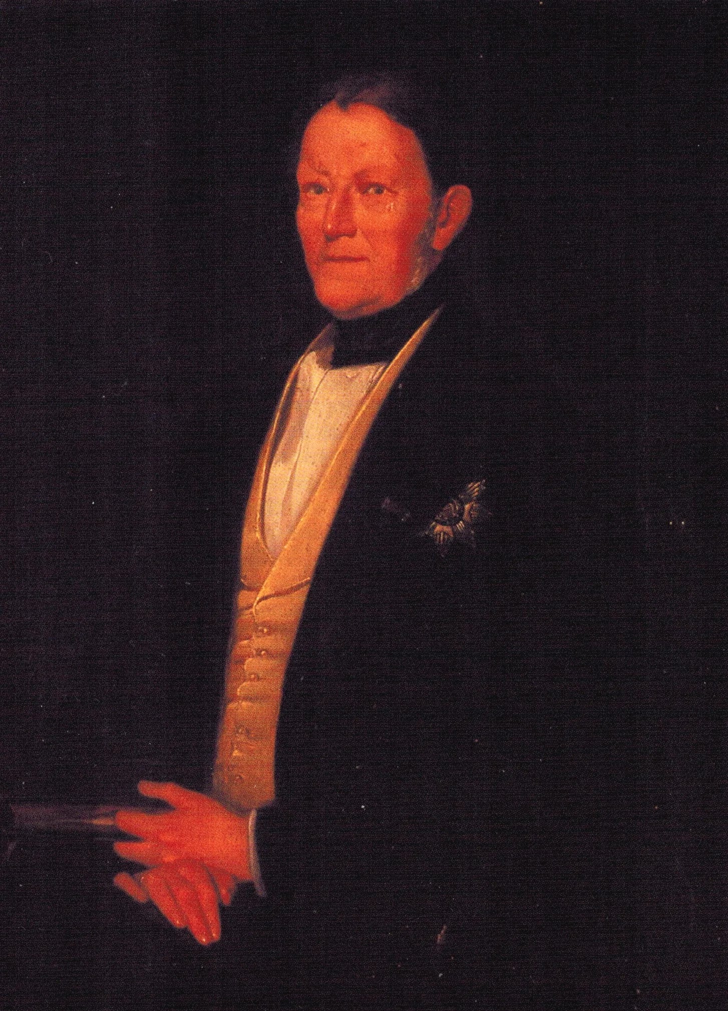 Porträt von Georg Ferdinand von Lepel (1779–1873) – Gedenkseite